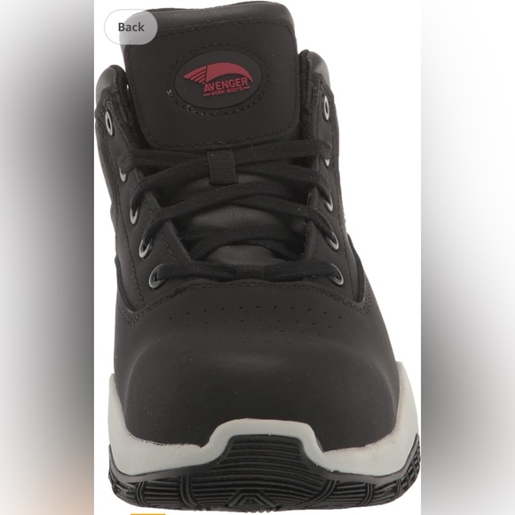 Woman’s Avenger A830 Reaction CN Mid Height Work Tennis Shoes Black  8.5 M.  NIB - Picture 6 of 15